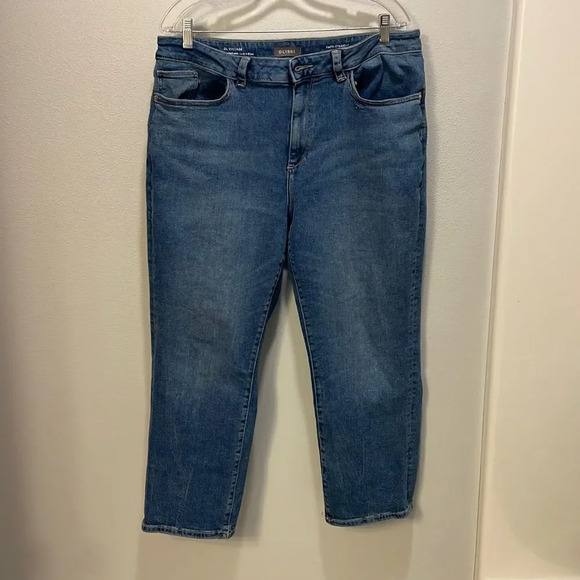 DL 1961 woman’s High Rise Vintage Ankle Maritime jeans - Picture 1 of 14